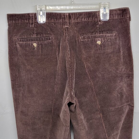 St Johns Bay Mens Corduroy Pants 40X29 (Fit 40 X 28 ) Relaxed Fit Heavyweight - Picture 9 of 16